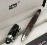 Clone Mont Blanc StarWalker Rollerball Pen Black & Red Marbled Barrel